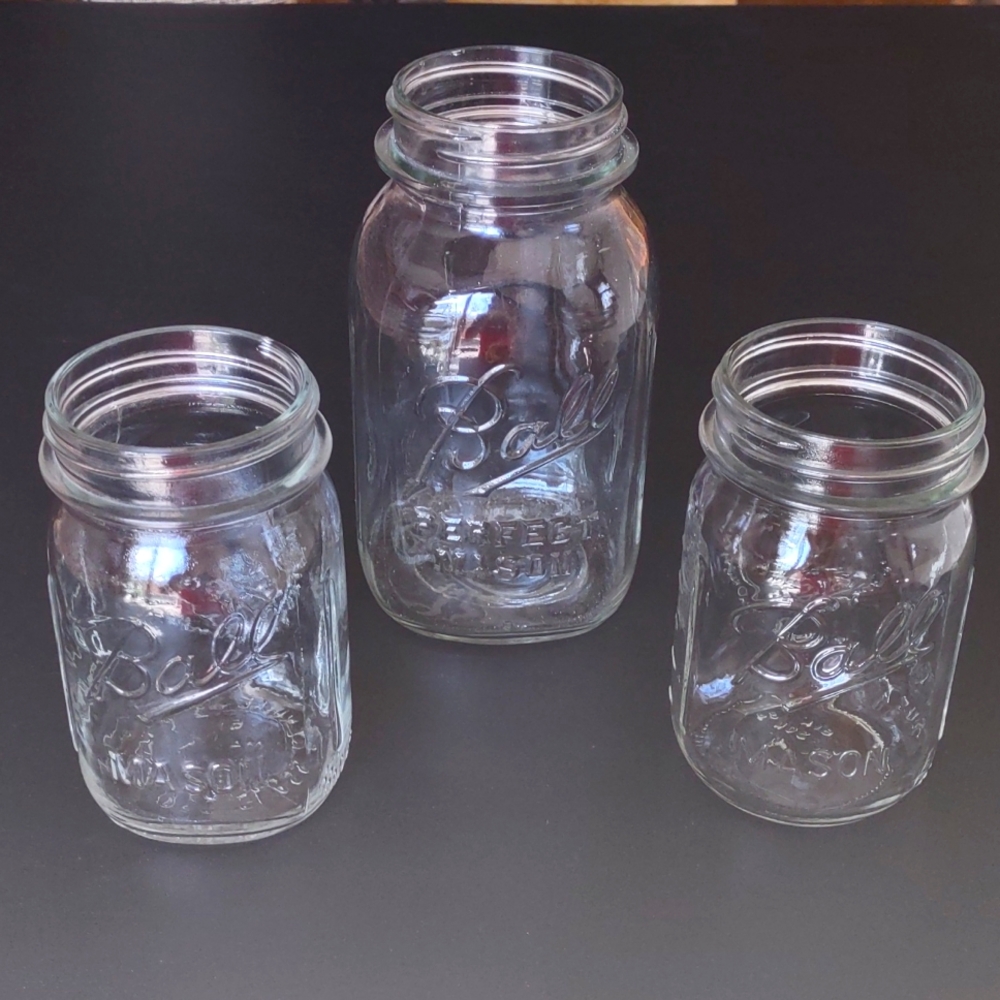 Vintage Ball Jars (clear)